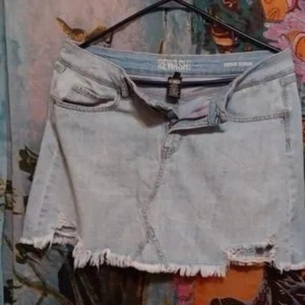 Vintage Rewash mini skirt
